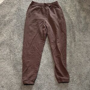 Gymshark Rest Day sweats Joggers in Cozy Brown Marl